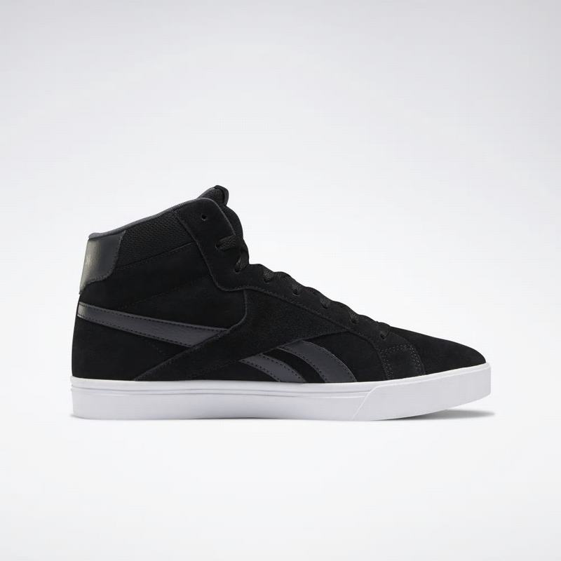 Tenisi Reebok Royal Complete 3.0 Mid Dama Negrii/Gri/Albi Romania CK1981NL